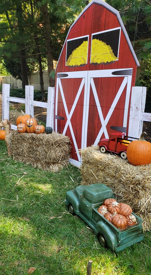 barn photo backdrop
