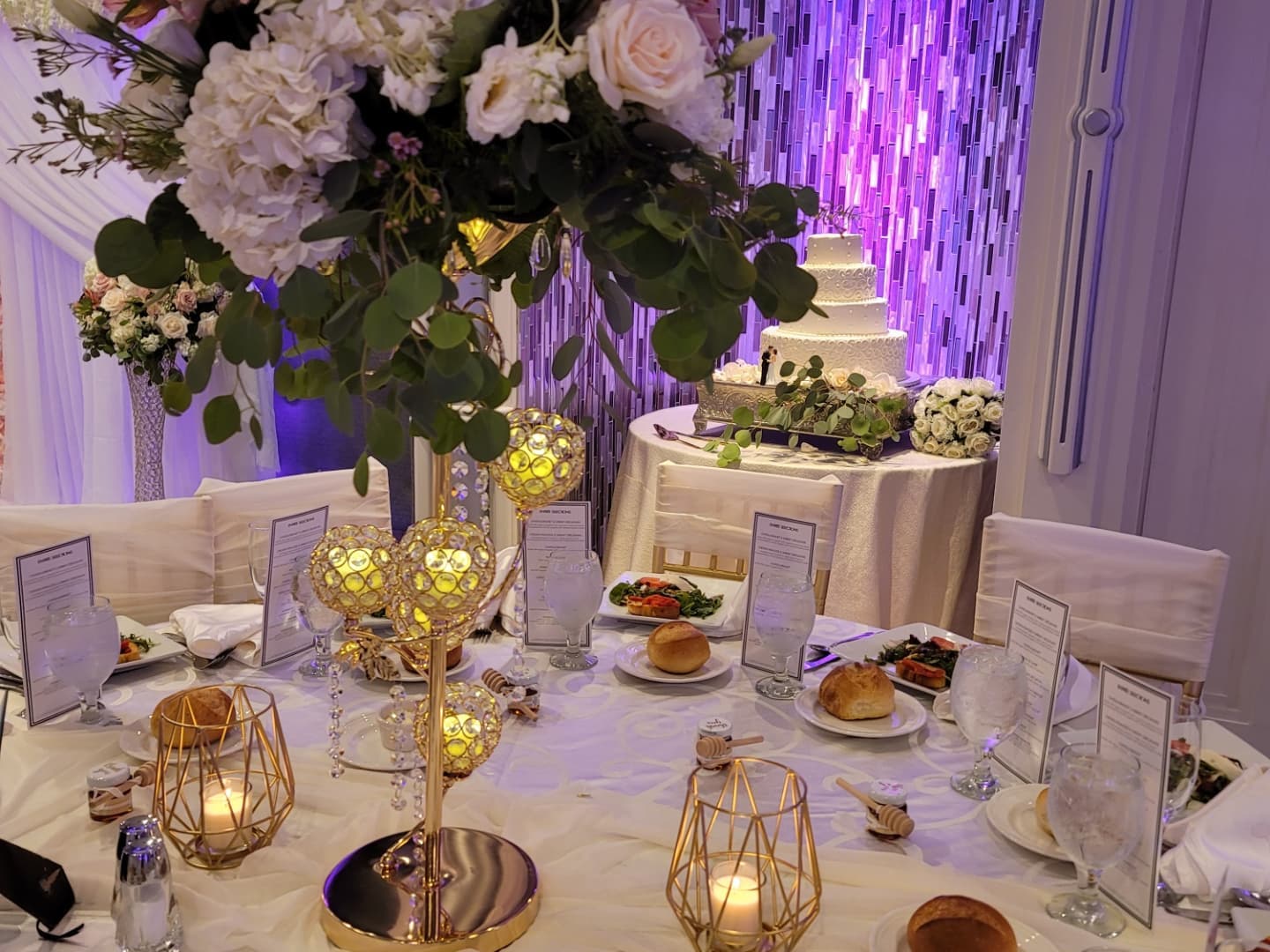wedding reception decor