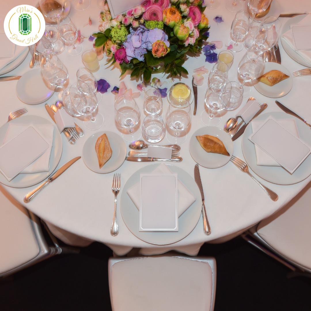 colorful floral centerpiece